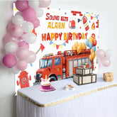 Aperturee - Aperturee Firefighting Sound The Alarm Happy Birthday Backdrop